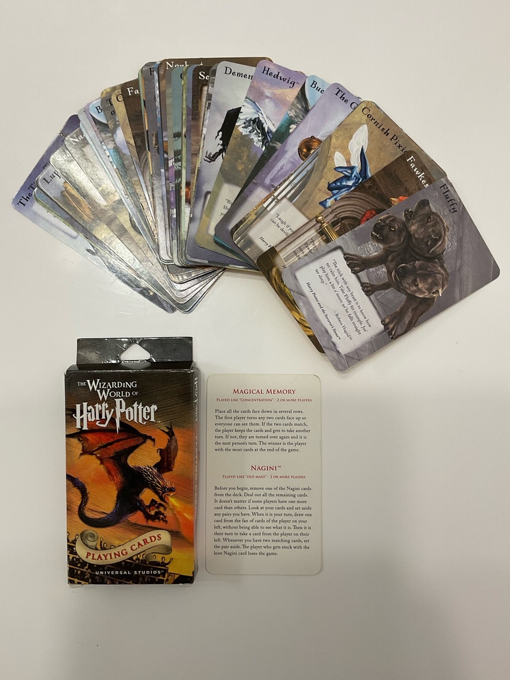 The Wizarding World of Harry Potter Playing Cards – Collectible Card Deck 🪄⚡